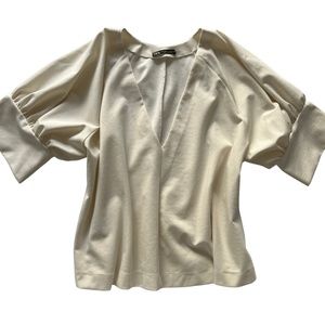 white must have shirt zara size S